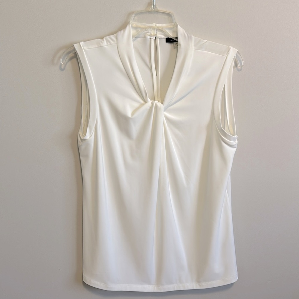 Elegant tank top by Tommy Hilfiger, women’s, size large, creamy white